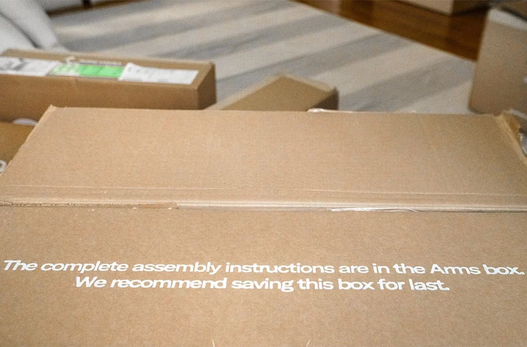 Unboxing Burrow Sectional