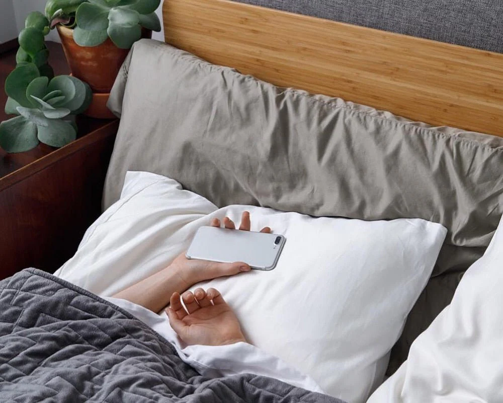 Sleeping with Gravity Blanket