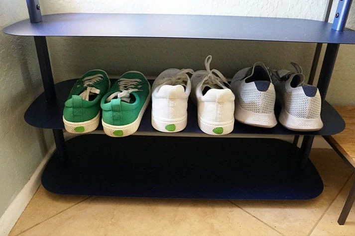 Simple Metal Shoe Rack