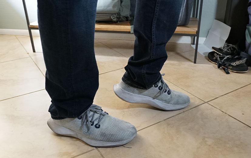 Wearing Revtown Jeans